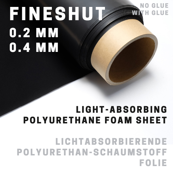 Fineshut SP 0.2 & 0.4 (Ultraschwarze Folie)