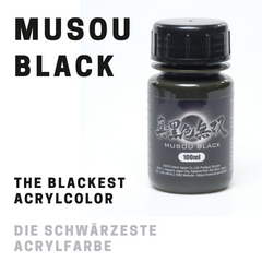 MUSOU BLACK PAINTS BLACKEST IN THE WORLD 